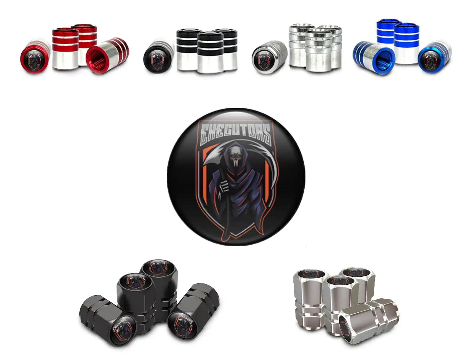Tire Valve Stem Caps Bicycle Universal Fitment